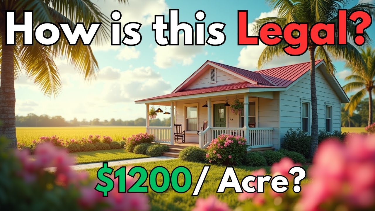 $1200 An Acre LAND In Florida