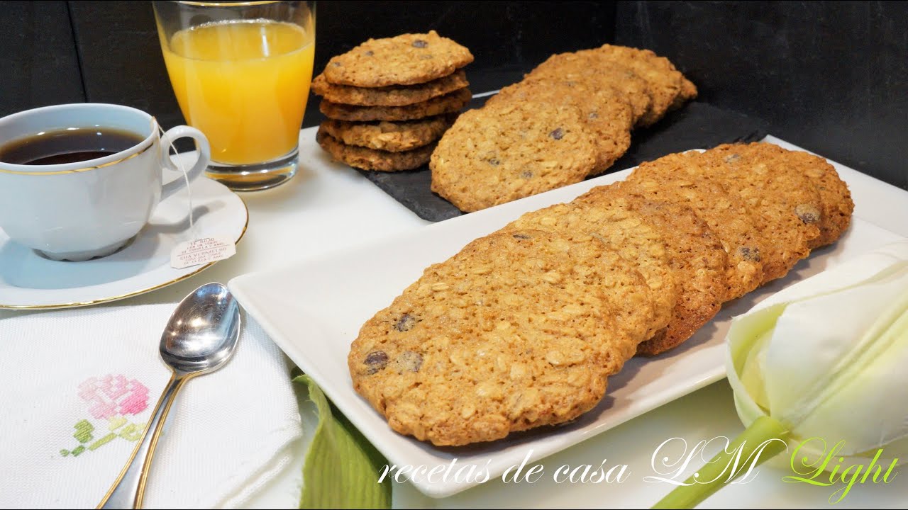 GALLETAS DE AVENA FÁCILES , RÁPIDAS Y BUENISIMAS