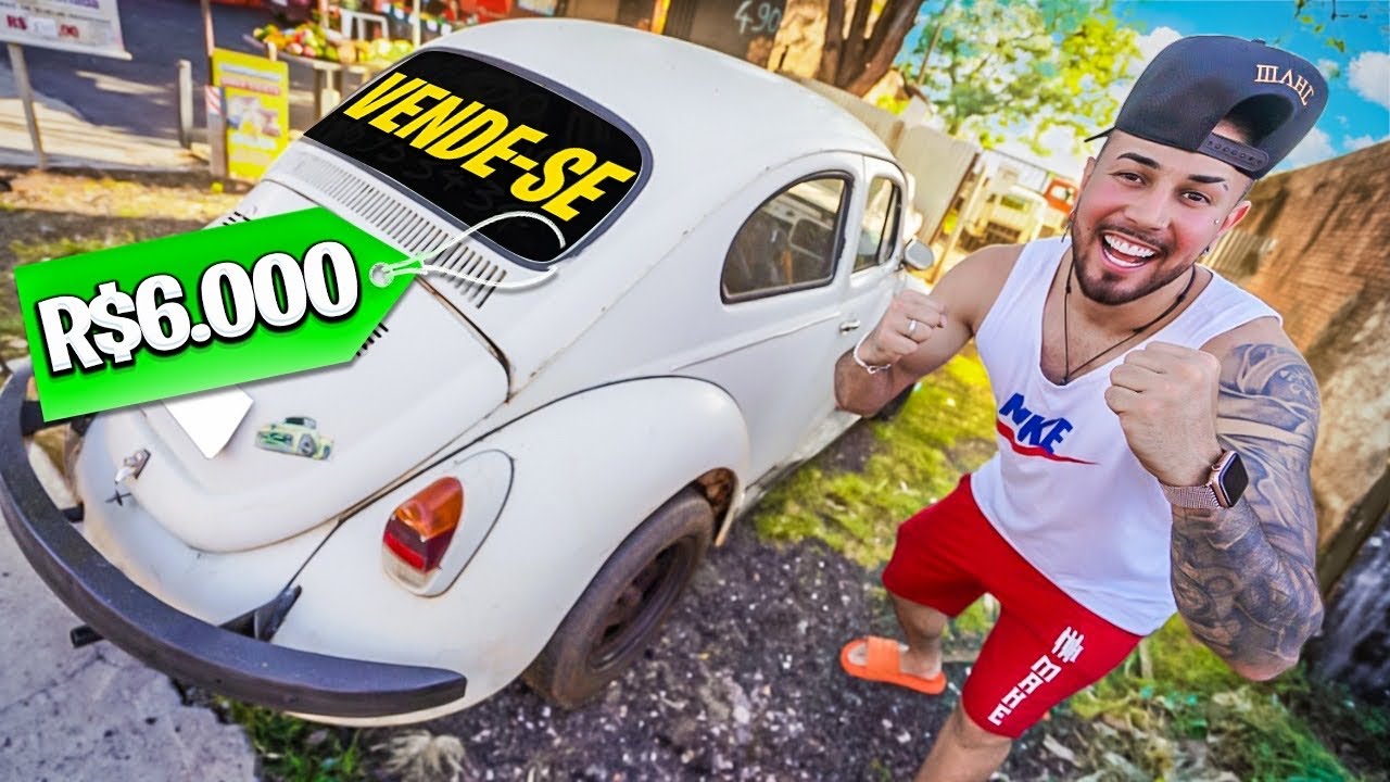 PROCURANDO O NOVO FUSCA DO RENATO !!!! * acheeeeeeei 😍 *