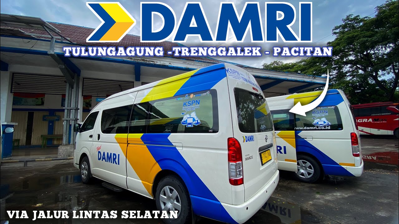 GEBRAKAN BARU ? DAMRI Tulungagung - Trenggalek - Pacitan ( Via Jalur Lintas Selatan).