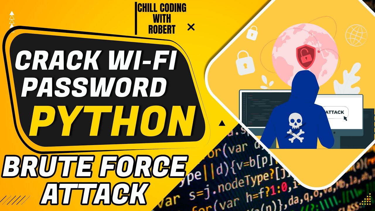 HOW TO CRACK WI-FI PASSWORD USING PYTHON BRUTE FORCE - EDUCATIONAL VIDEO - 2023