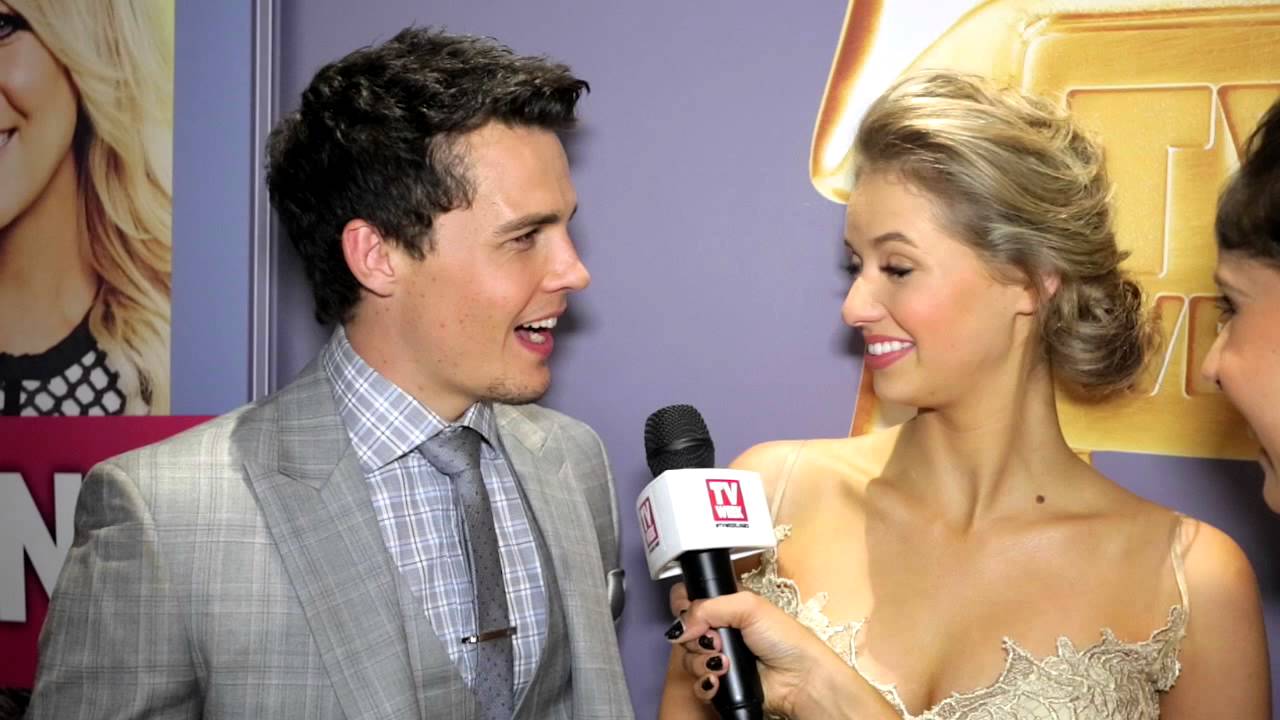 Andrew Morley and Kassandra Clementi at the 2014 Logies
