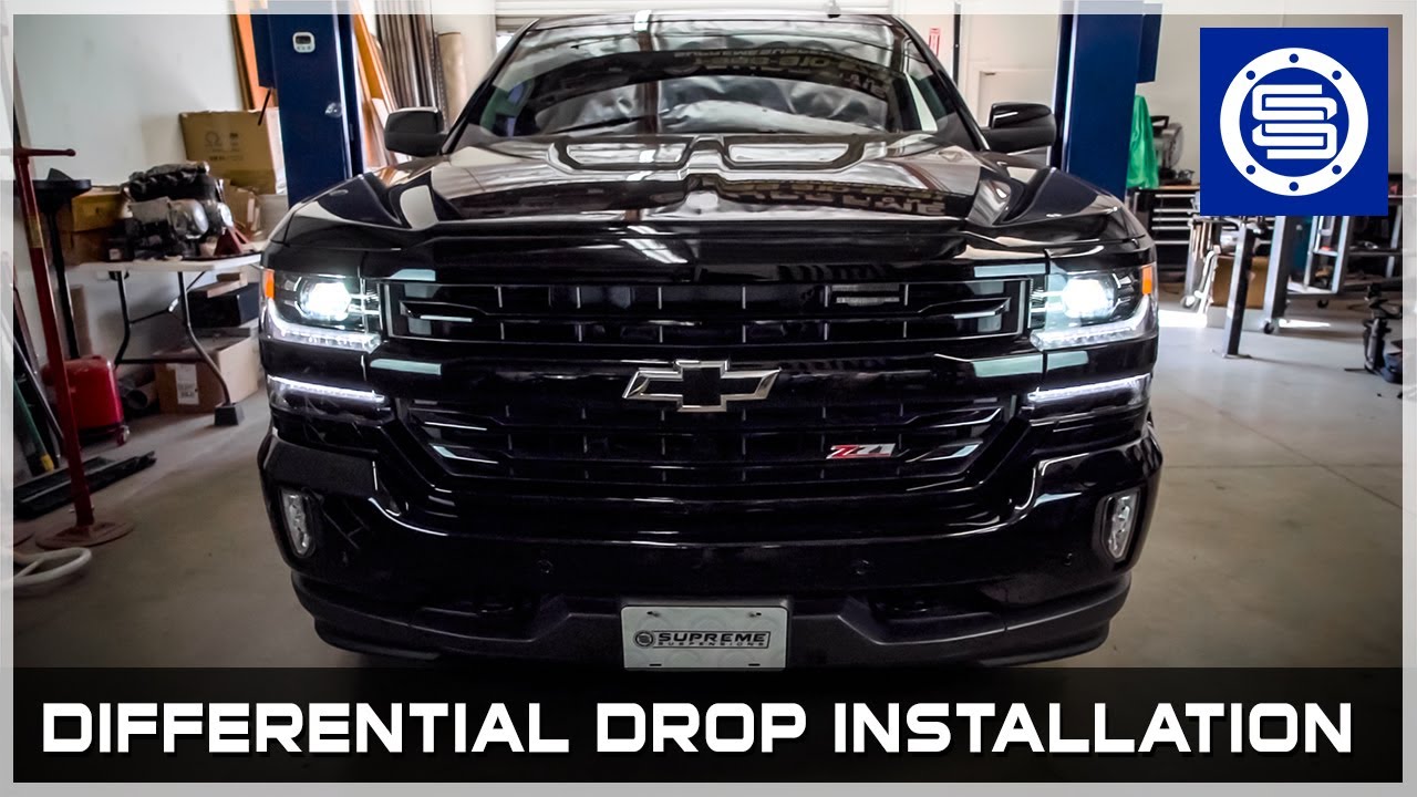 Установка опускания дифференциала для Chevy Silverado 1500 2007 года выпуска и старше