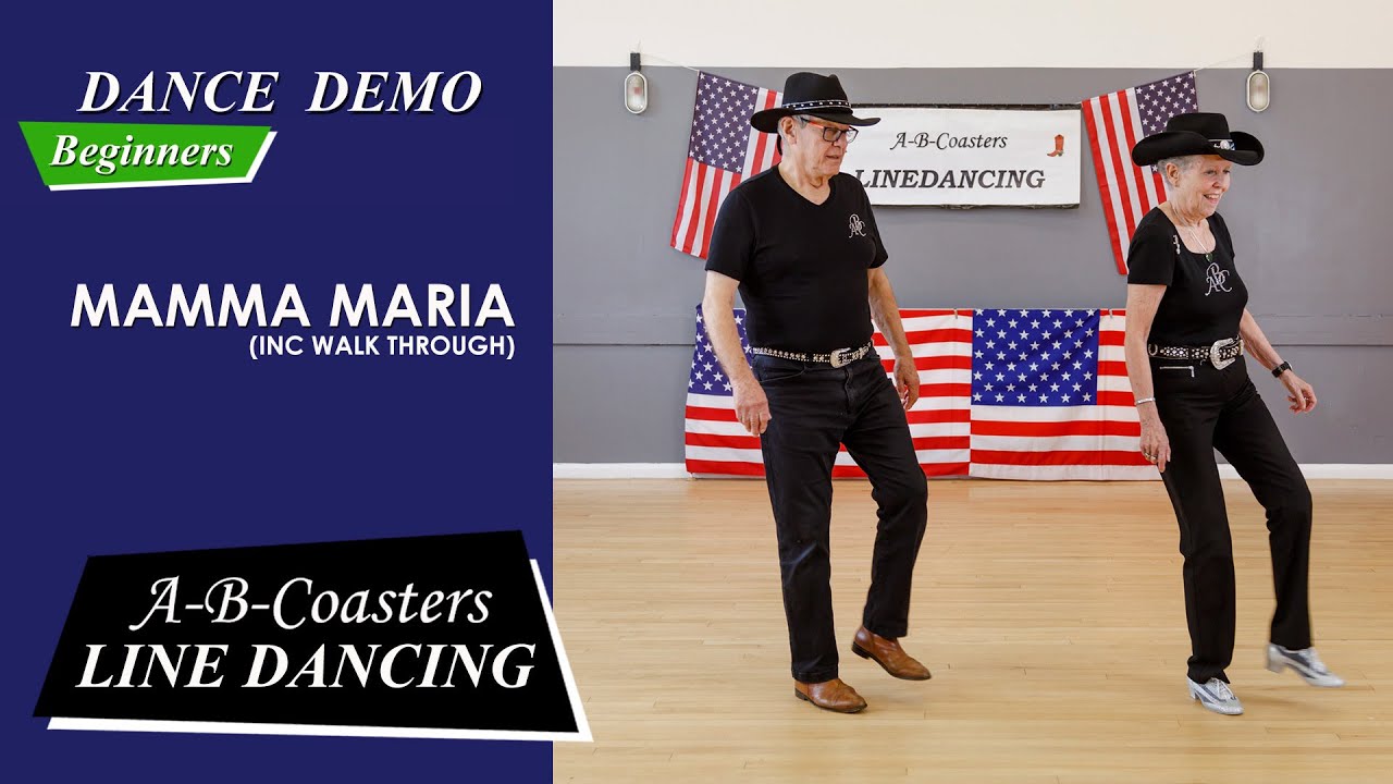 Mamma Maria Learn to Linedance, Demo/Walk Through