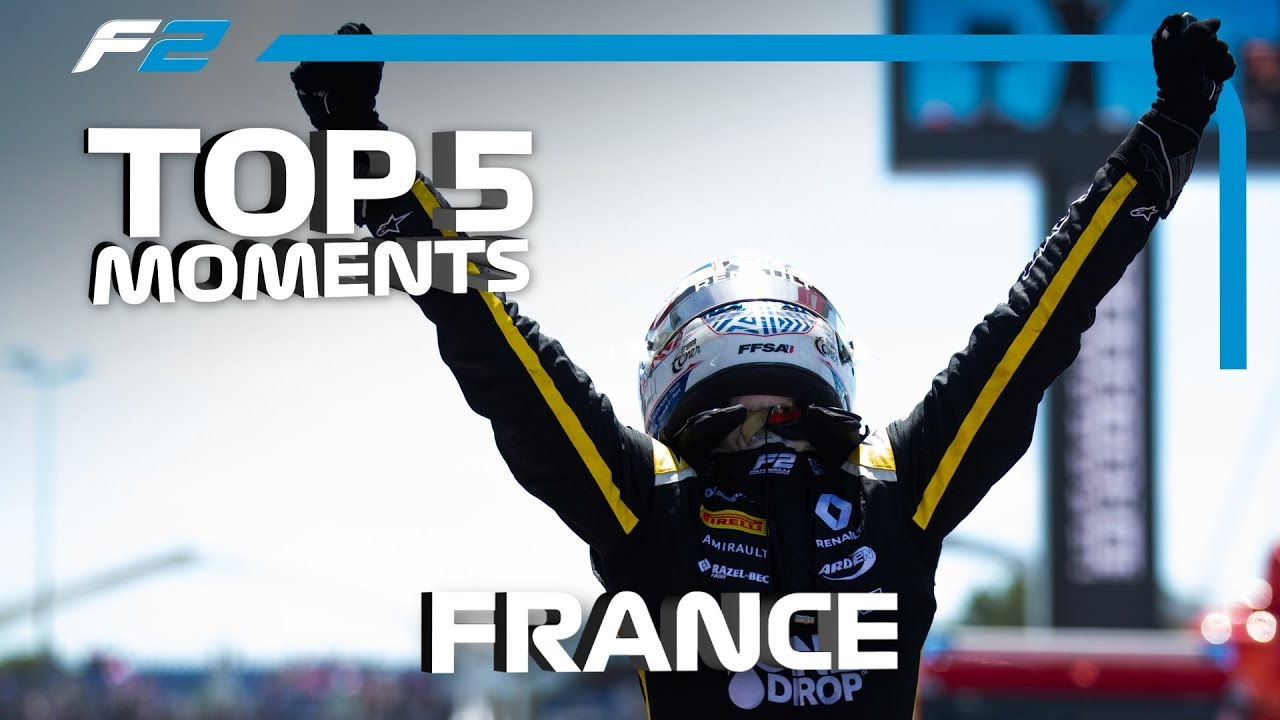 Top 5 Formula 2 Moments | 2019 French Grand Prix