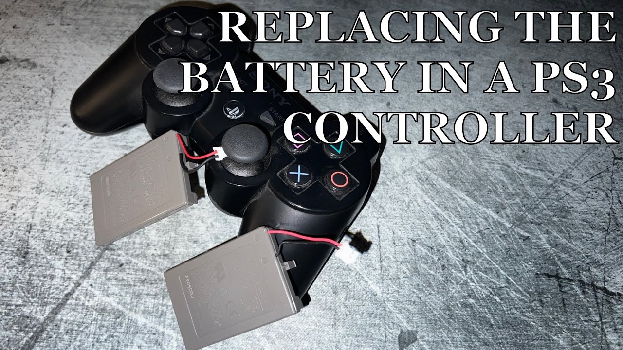 PS3 Controller Battery Replacement | Retro Gaming How To