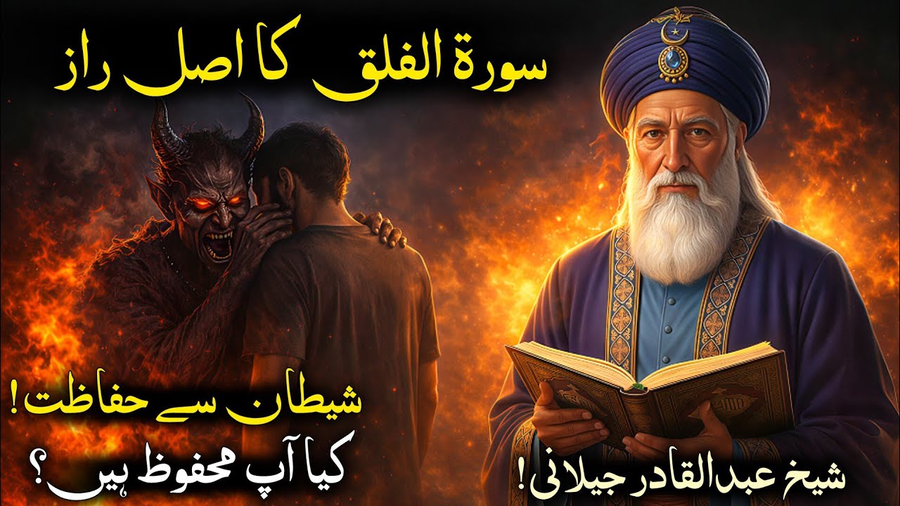 Surah Falaq Ka Asal Raaz | Jo Sheikh Abdul Qadir Jilani Ne Bataaya | Ghous e Pak Ka Asal Raaz