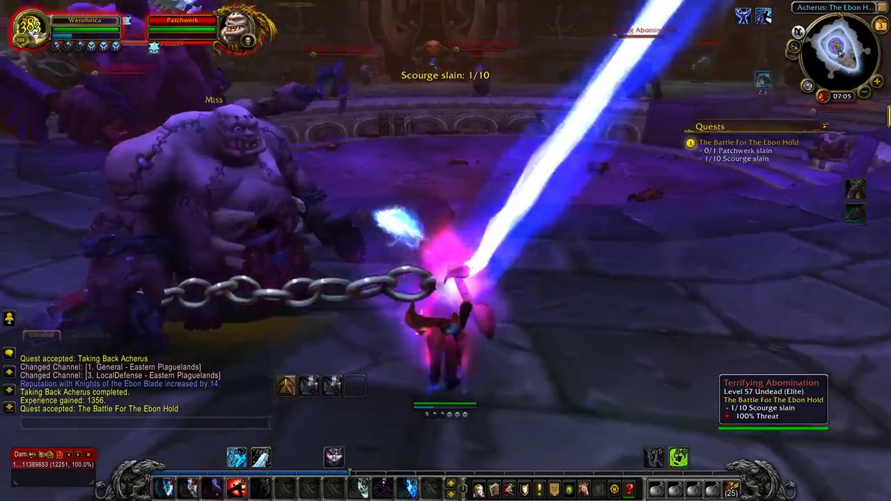 World Of Warcraft Quest Info: The Battle For The Ebon Hold