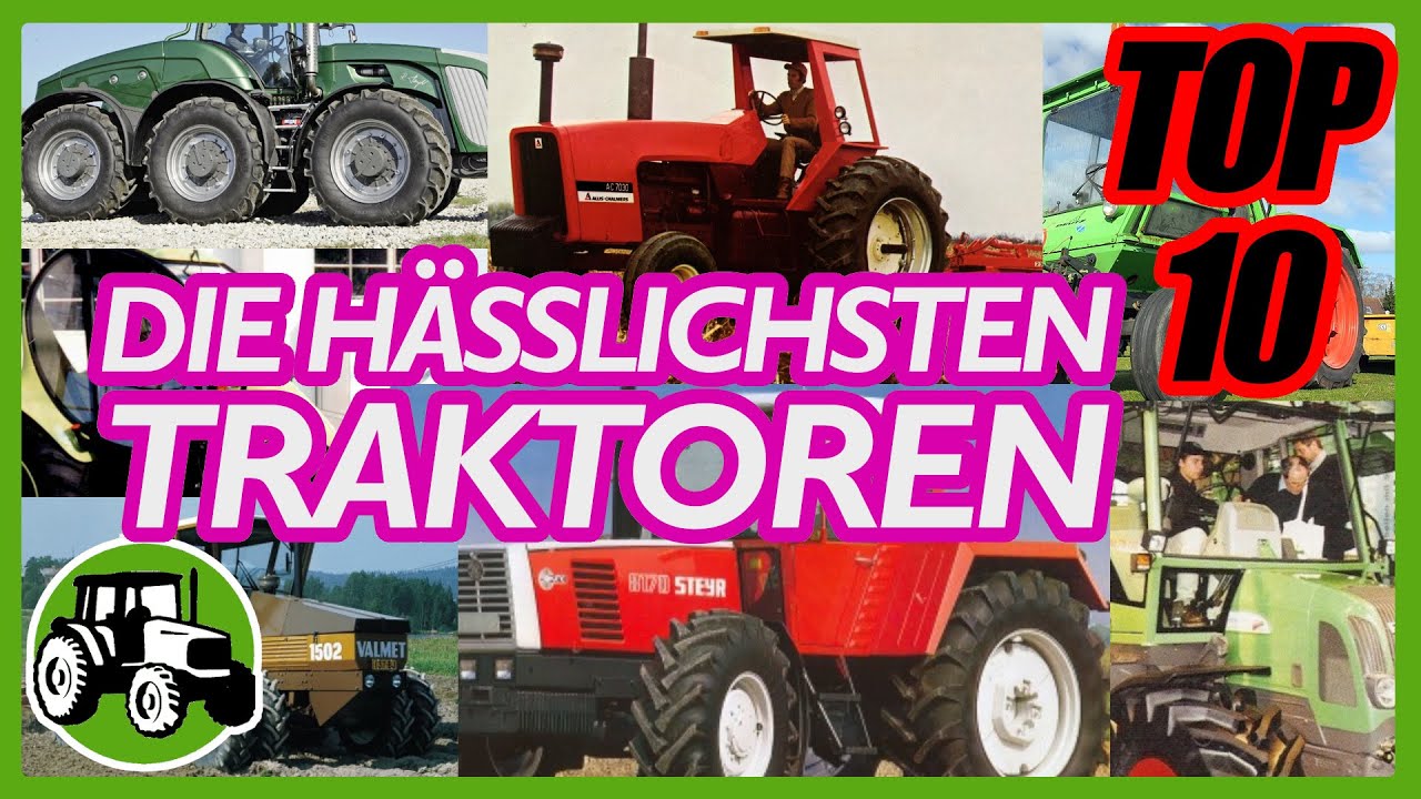 TOP 10 - Die hässlichsten Traktoren der Welt 😱🚜