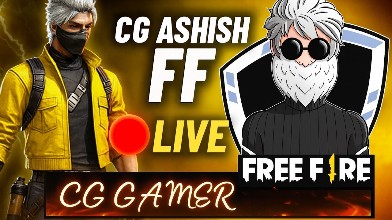 CG ASHISH FF IS LIVE 🔴 UID CHECK OUT  ✅️ FREE FIRE MAX CUSTOM 1V1 #shorts