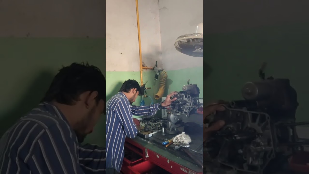 इंजन फिट 😯 #hero #bike #work #bs6 