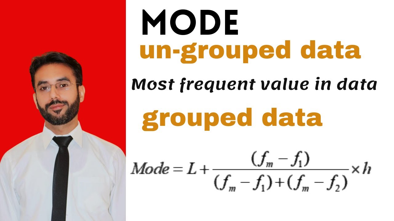 Mode | Un-grouped | Grouped data | Statistics | measure of location | Class 11 (Unit # 3)