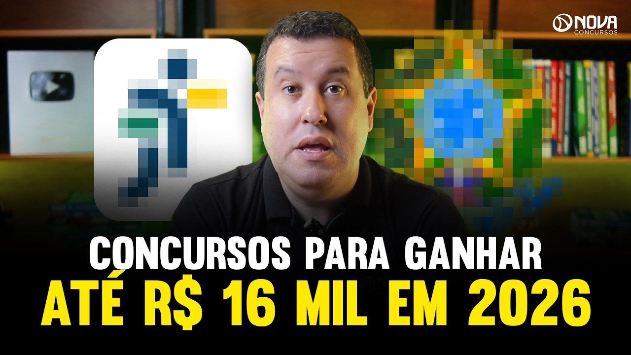 TRT 2026 | Melhores concursos para focar! Cargos que pagam até 16 mil!