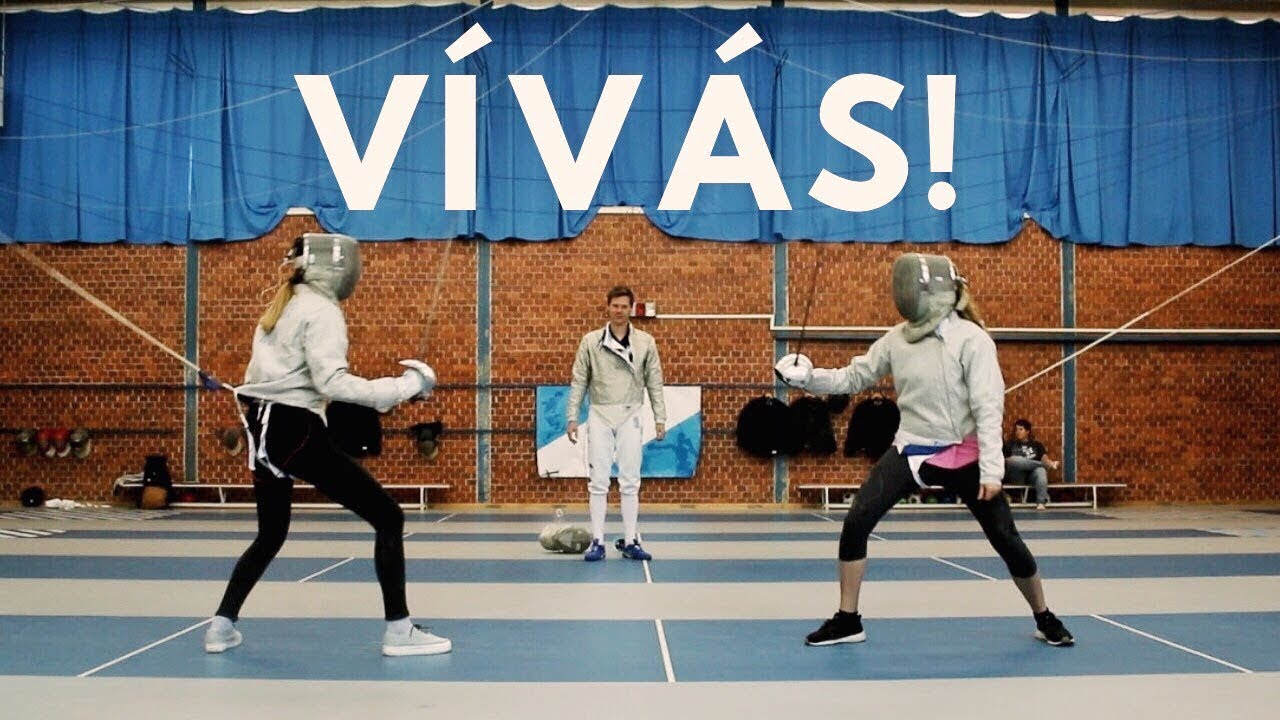 Egy világbajnokkal VÍVTUNK | Lina és Panni