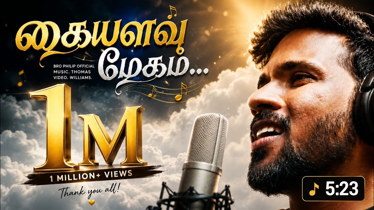 KIYALAU MEGAM | கையளவு மேகம் |  Tamil Christian song |bro Philip |2023.