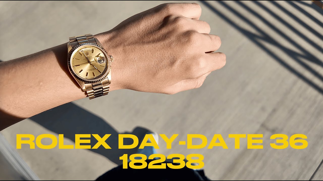 Vintage Rolex Day-Date 36 Yellow Gold | Italian Dinner & Wine Bar in LA