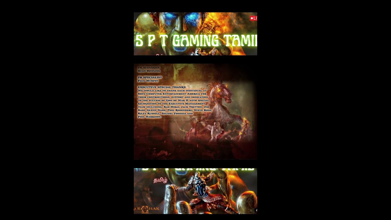 GOD OF WAR II  / LIVE / PART VII / IS.P.T.GAMINGTAMIL  தமிழ் / ENGLISH (Portrait)