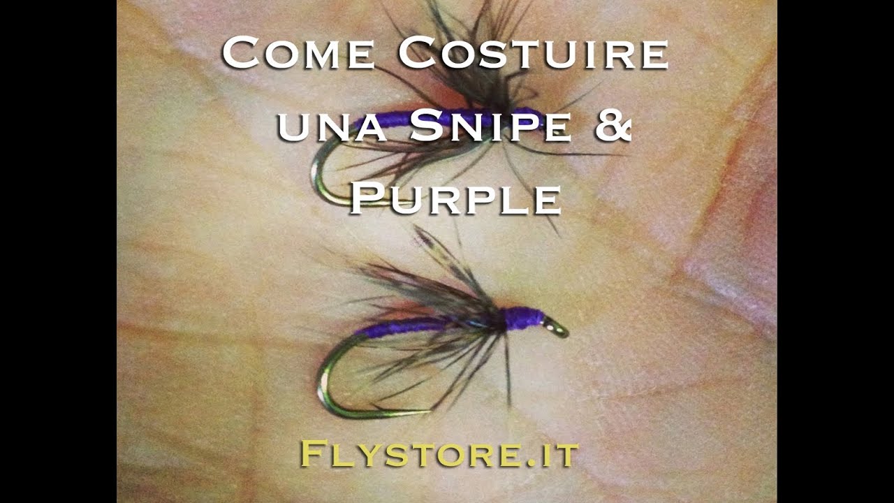 Come Costruire una Snipe & Purple Una Mosca Antica