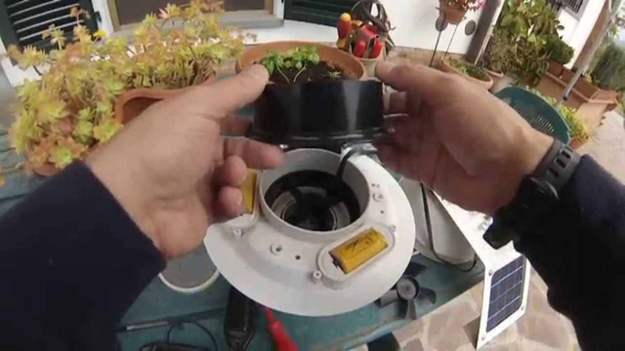Davis Vantage Pro 2 ,sostituzione motorino ventola schermo H24