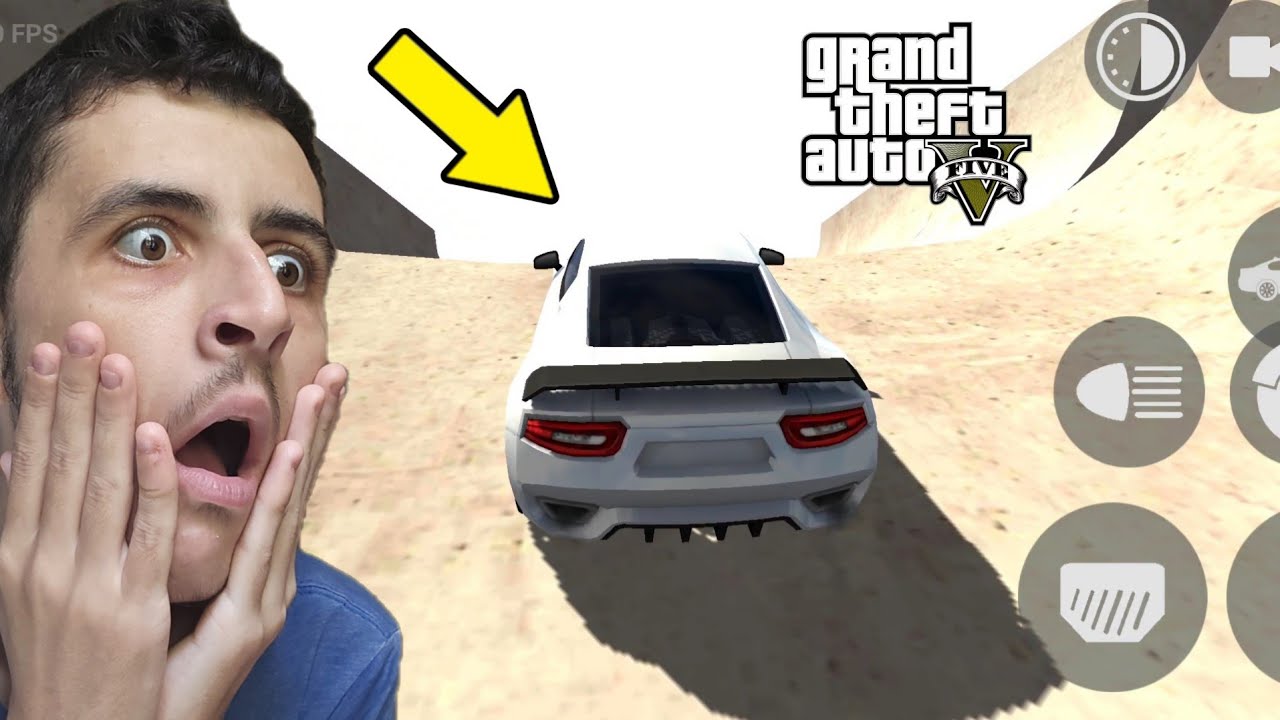 لعبة GTA 5 على الهاتف - تجربة مابات أسطورية متنوعة 😱