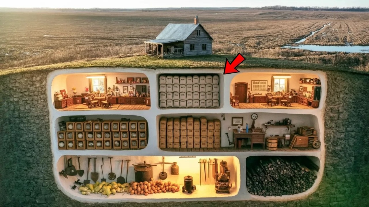 He Stacked 400 Pounds of Grain Below Ground... Until Spring Came With No Seed Left