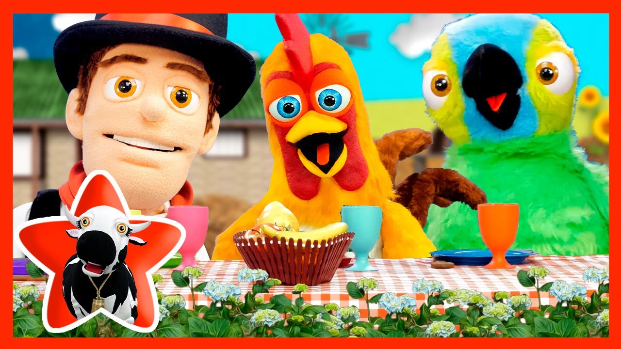 🌽 Bartolito No Quiere Comer Vegetales 🥕 Y Más Juegos de la Granja | Las Marionetas de la Granja