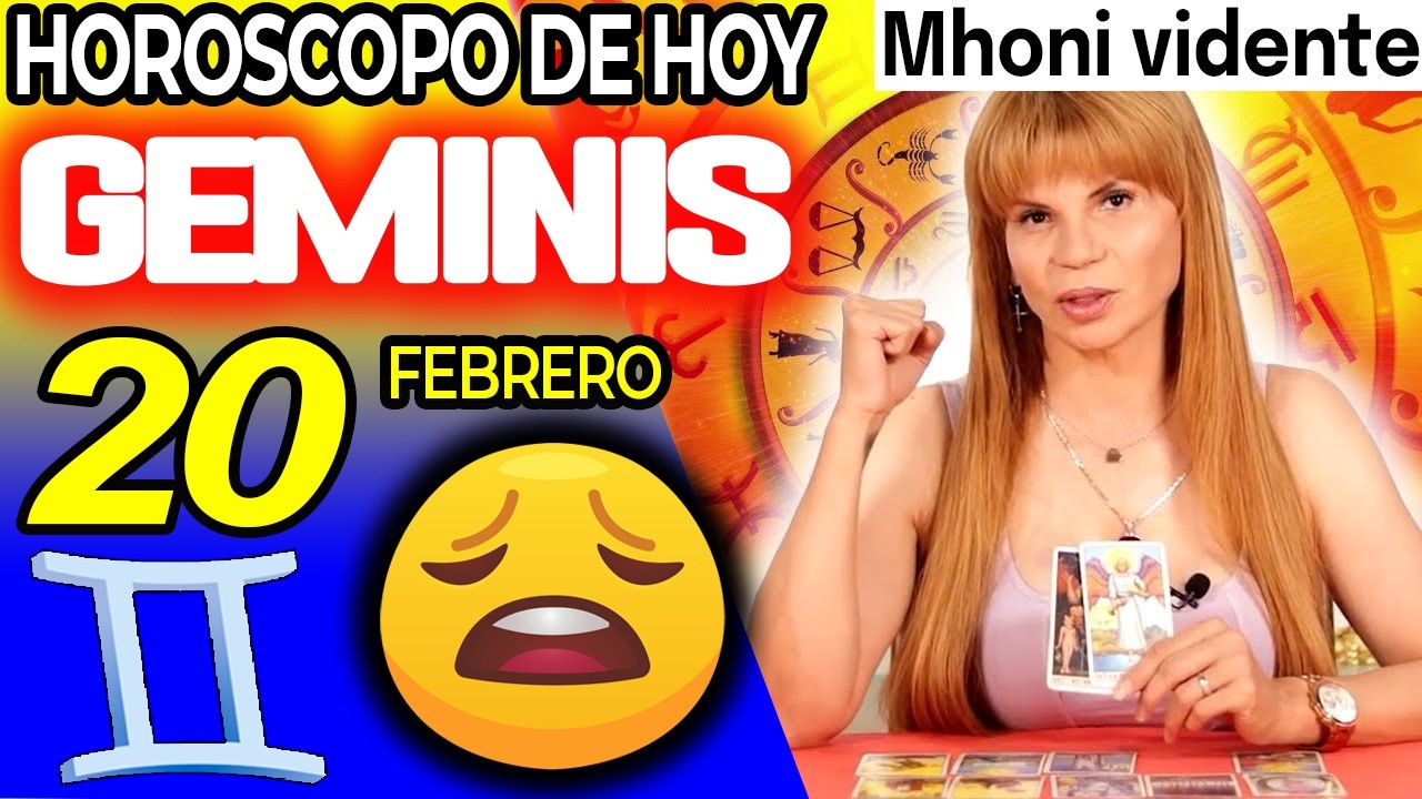 GÉMINIS ♊ 😖¡PELIGRO!🔴ALGO GRAVE ESTÁ PASANDO❌ Horóscopo De Hoy 20 De Febrero 2026 | Mhoni Vidente