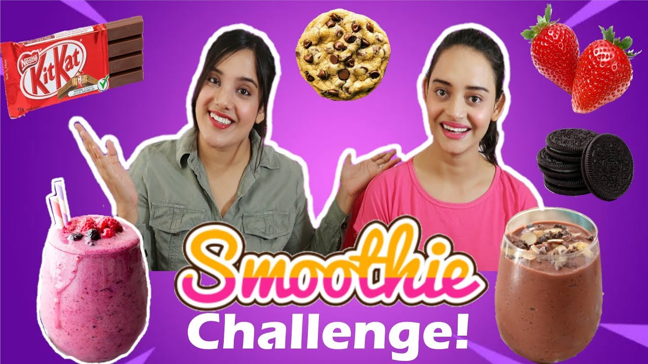 SMOOTHIE CHALLENGE part2 | Food Challenge India | Life Shots
