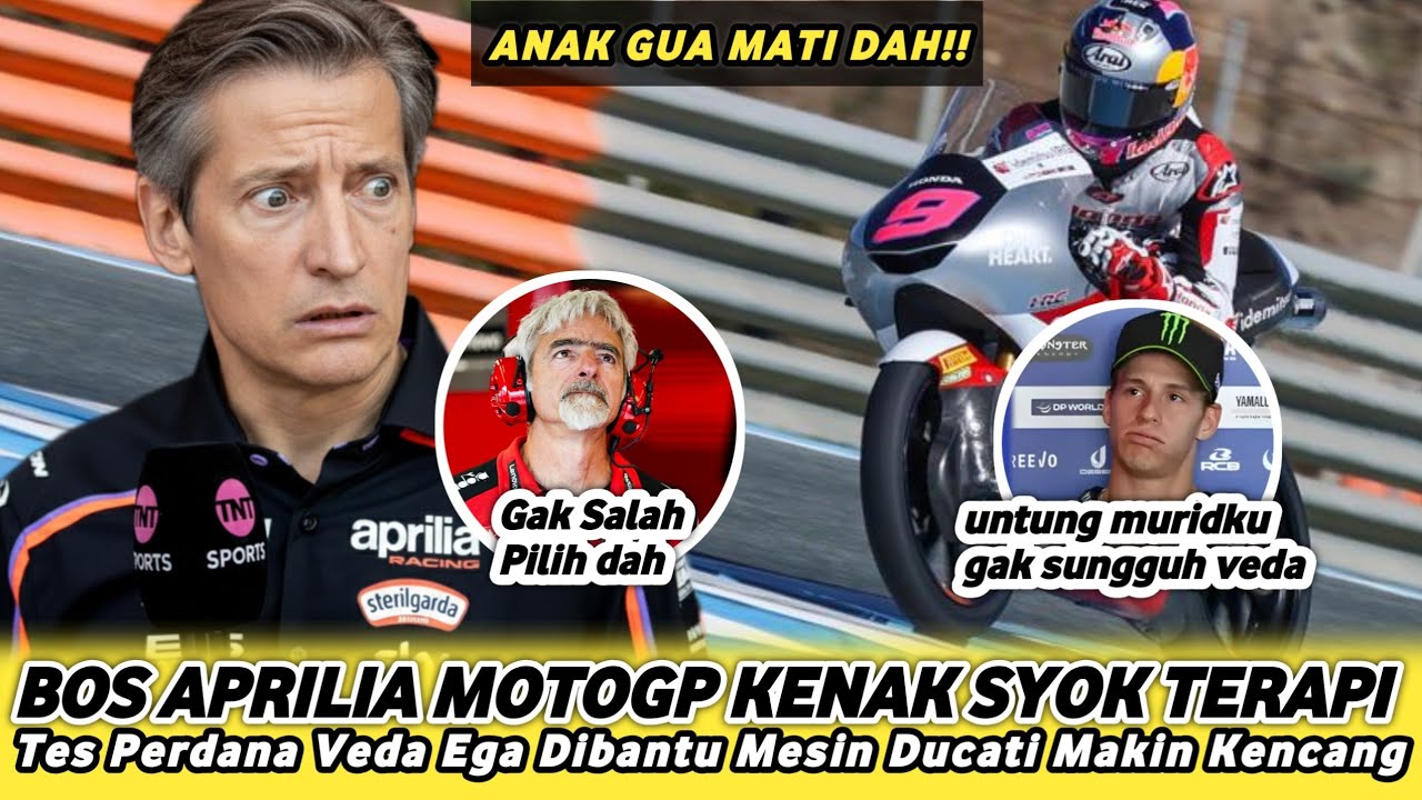 BOS APRILIA DIBUAT SYOK !! TINDAKAN DUCATI TERBUKTI ~ ANAK ASUH EROPA MENDERITA Veda Menggila 