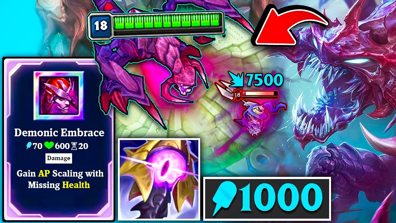 CHO'GATH BUT I HAVE 1000+ AP AND 10,000 HP!  (SO MUCH DAMAGE)