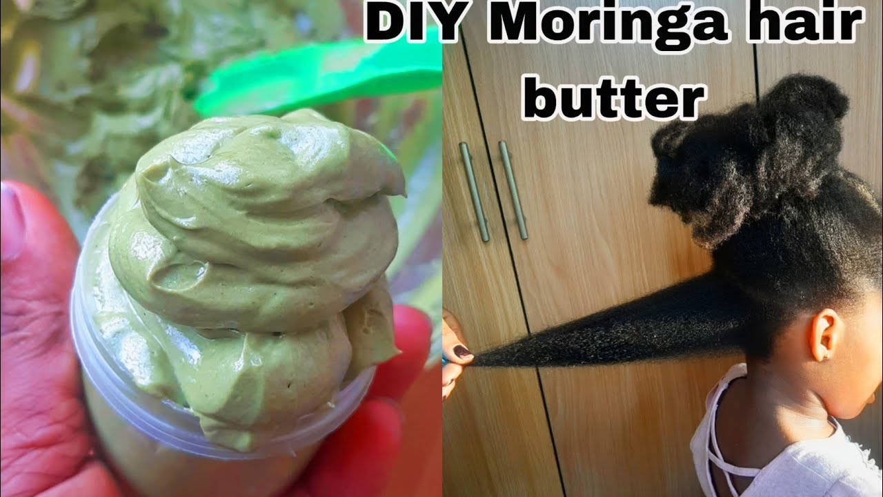 DIY MORINGA HAIR BUTTER FOR RAPID HAIR GROWTH| BEGINNER FRIENDLY