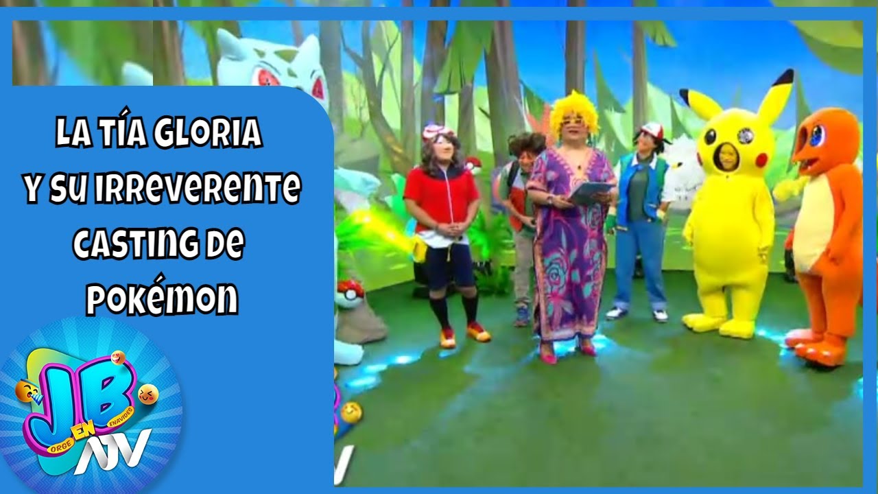 JB en ATV: La tía Gloria y su irreverente casting de Pokémon