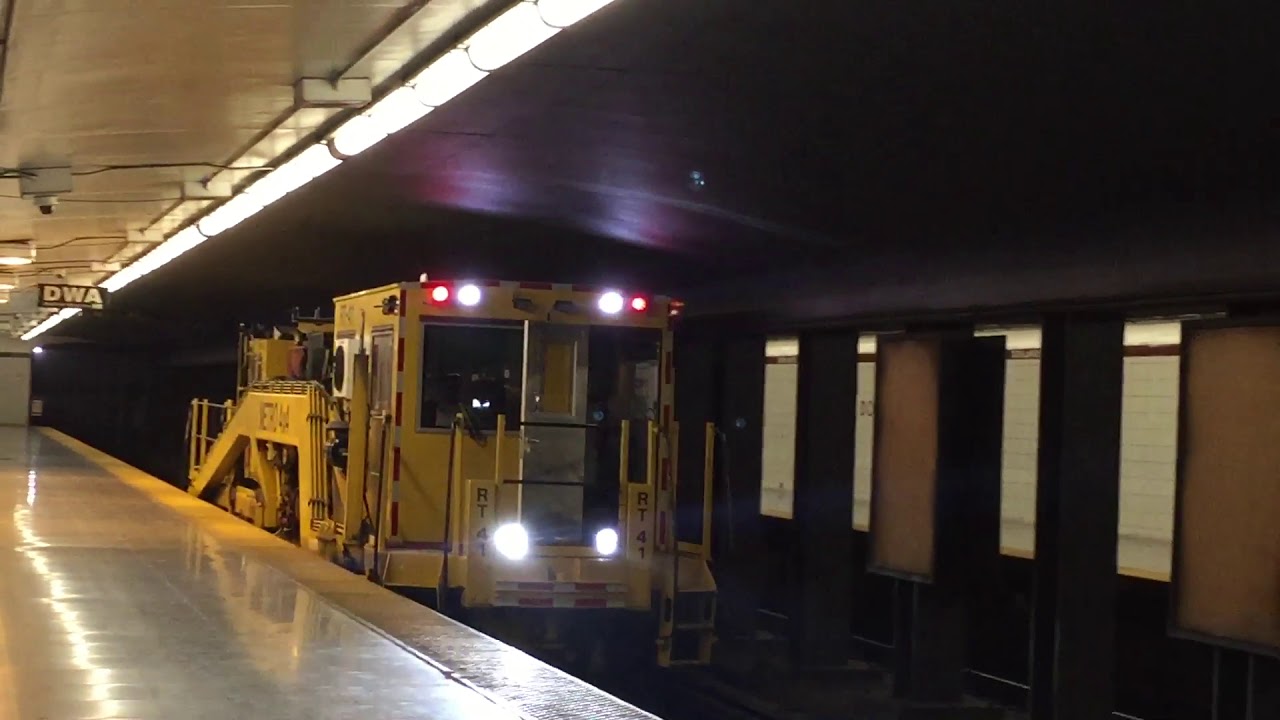 TTC RT-41 deadheading Through Donlands Station