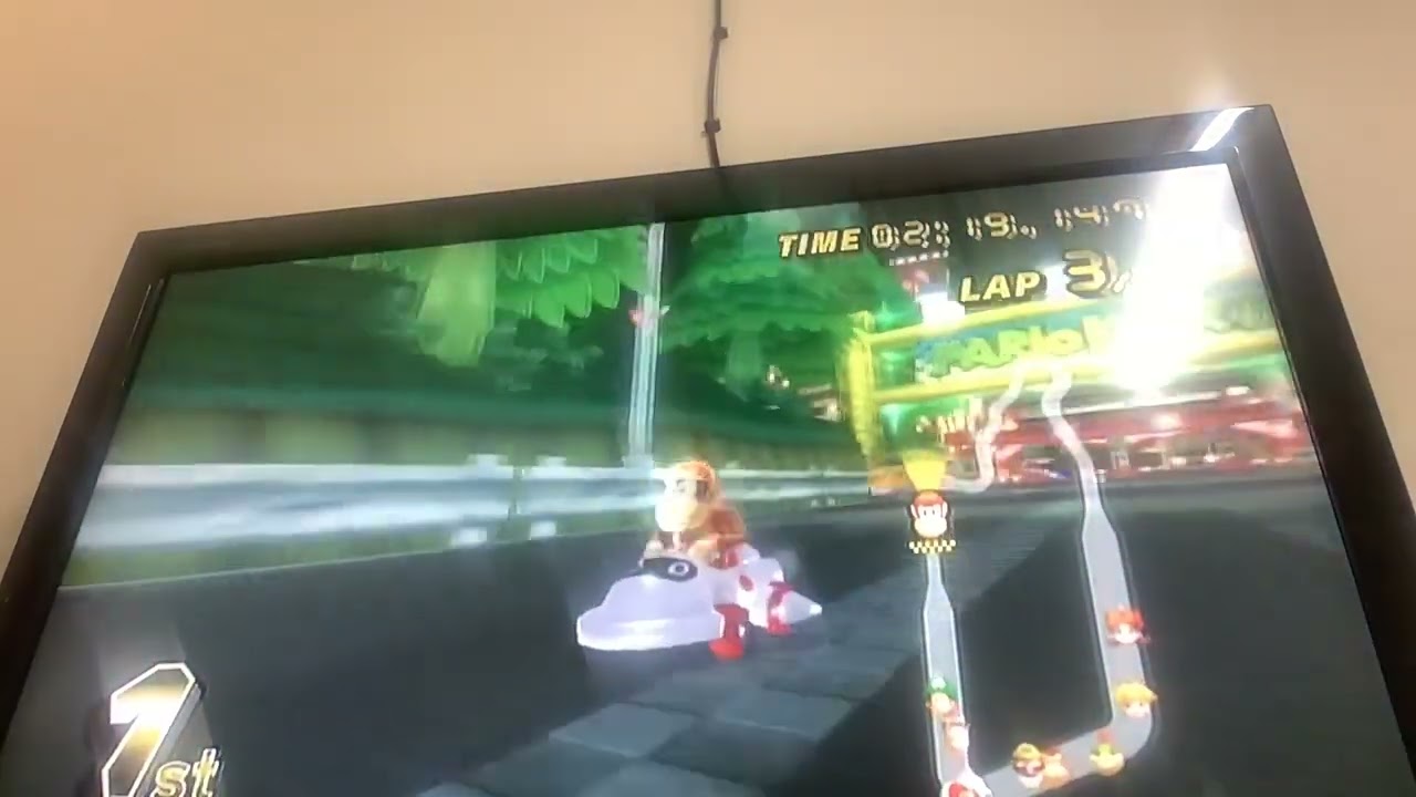 Mario Kart Wii 150CC Special Cup Diddy Kong Turbo Blooper