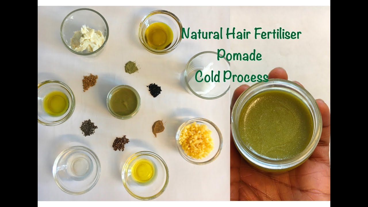 Natural Hair Fertiliser Pomade (Cold Process) For Massive Hair Growth & To Stop Premature Greying.