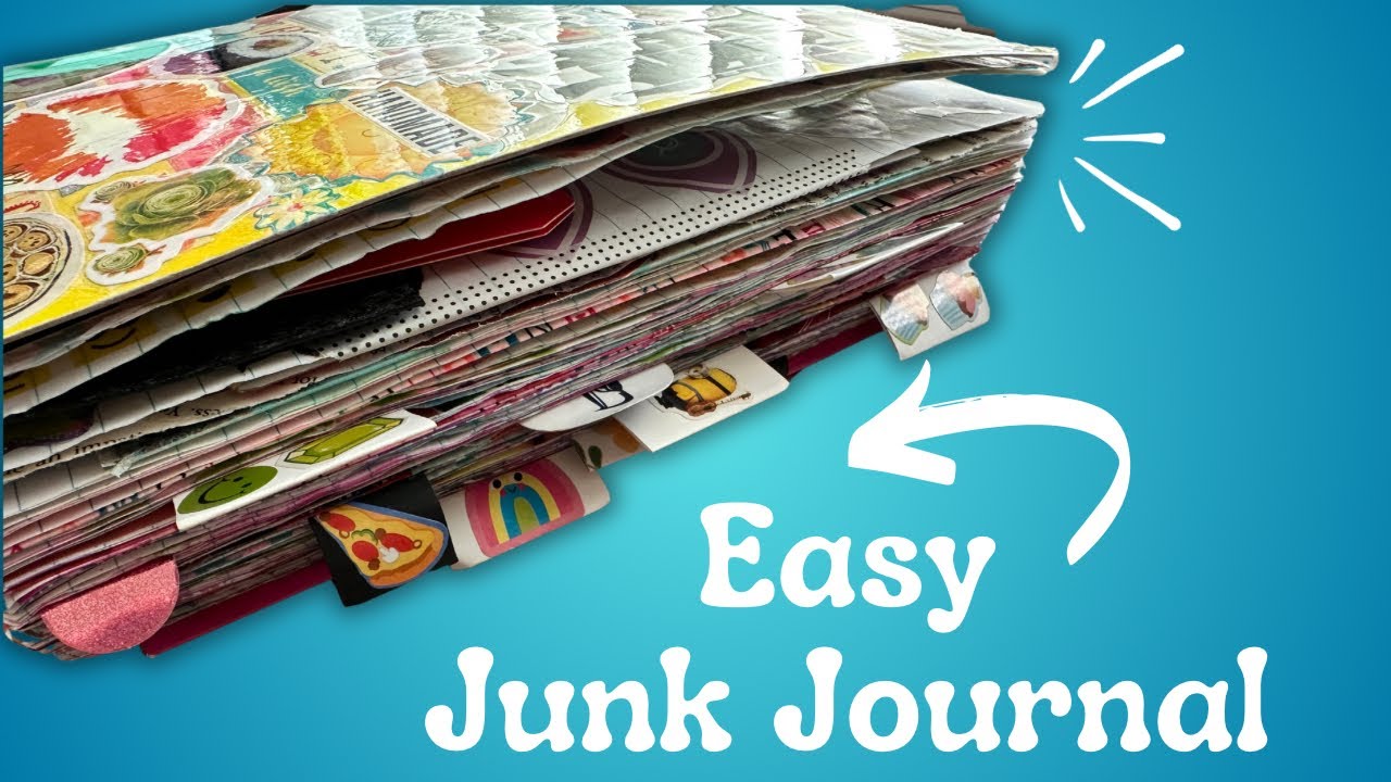 How I JUNK JOURNAL using a Composition Notebook💥