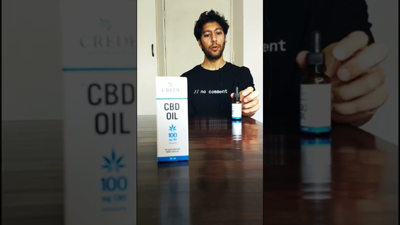 I tried CBD OIL for 30 days... #shorts #cbdoil