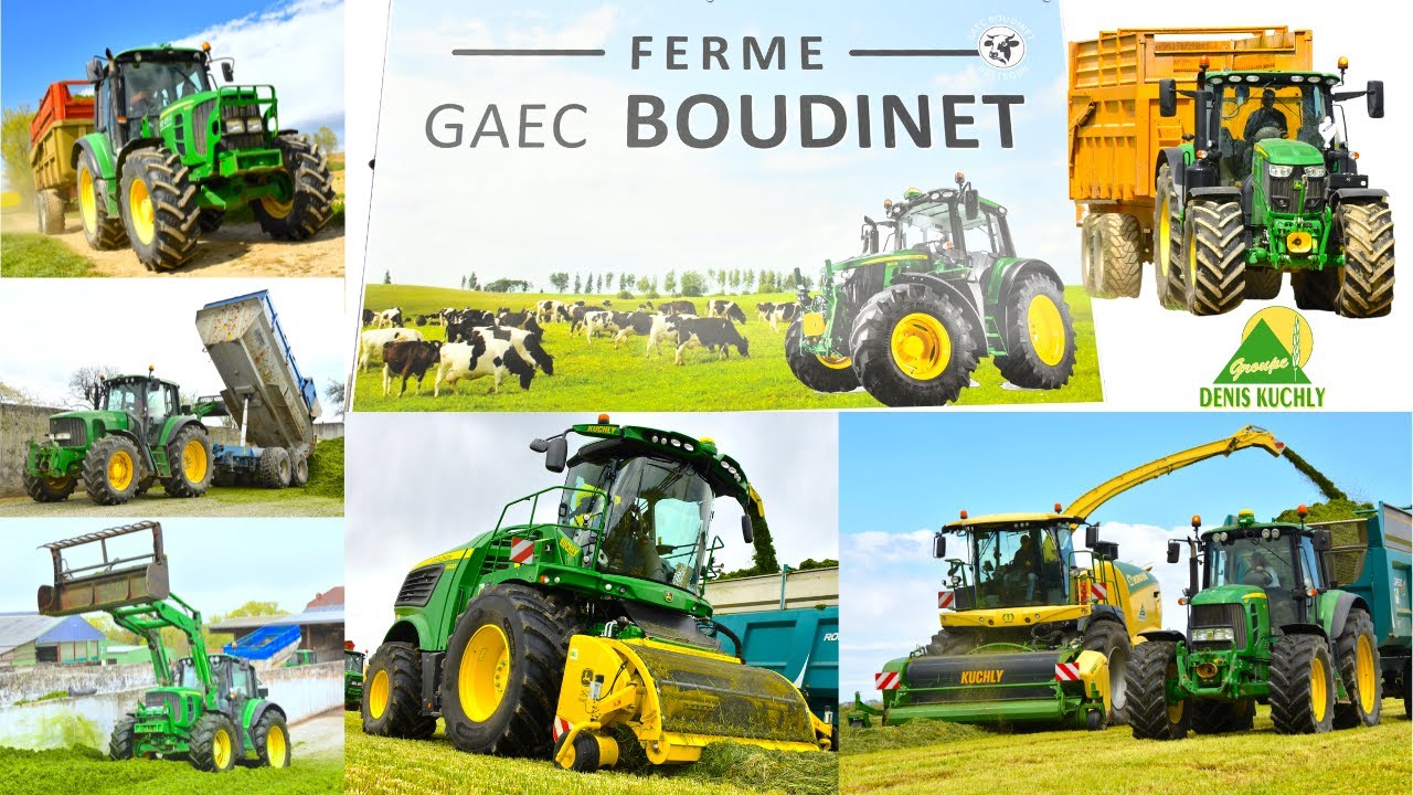 Ensilage 2023☘️| GAEC BOUDINET 🤠| ETA KUCHLY 🟩🟨 |  X2 780 - 970 CH 😲😱