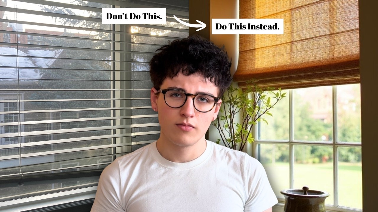 Почему ваши оконные занавески портят ваш дом.