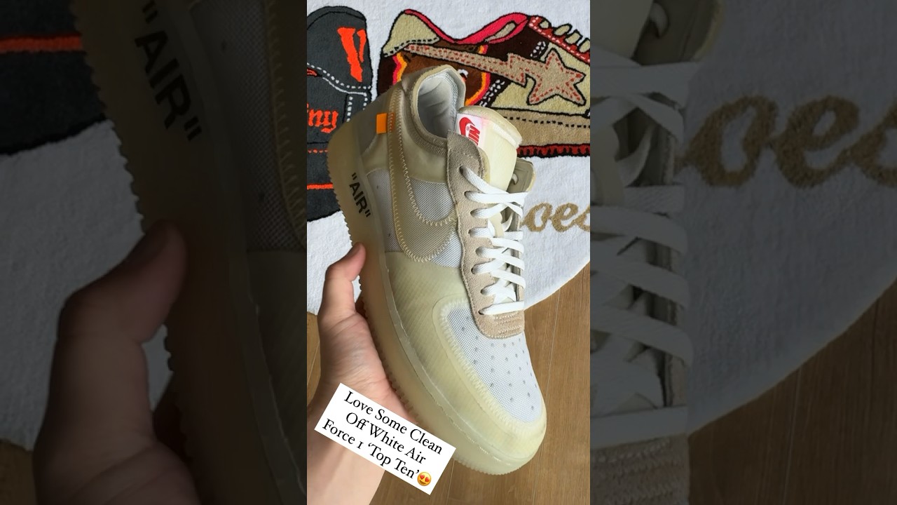 Do You Like The Nike Off White Air Force 1 ‘Top Ten’?? 