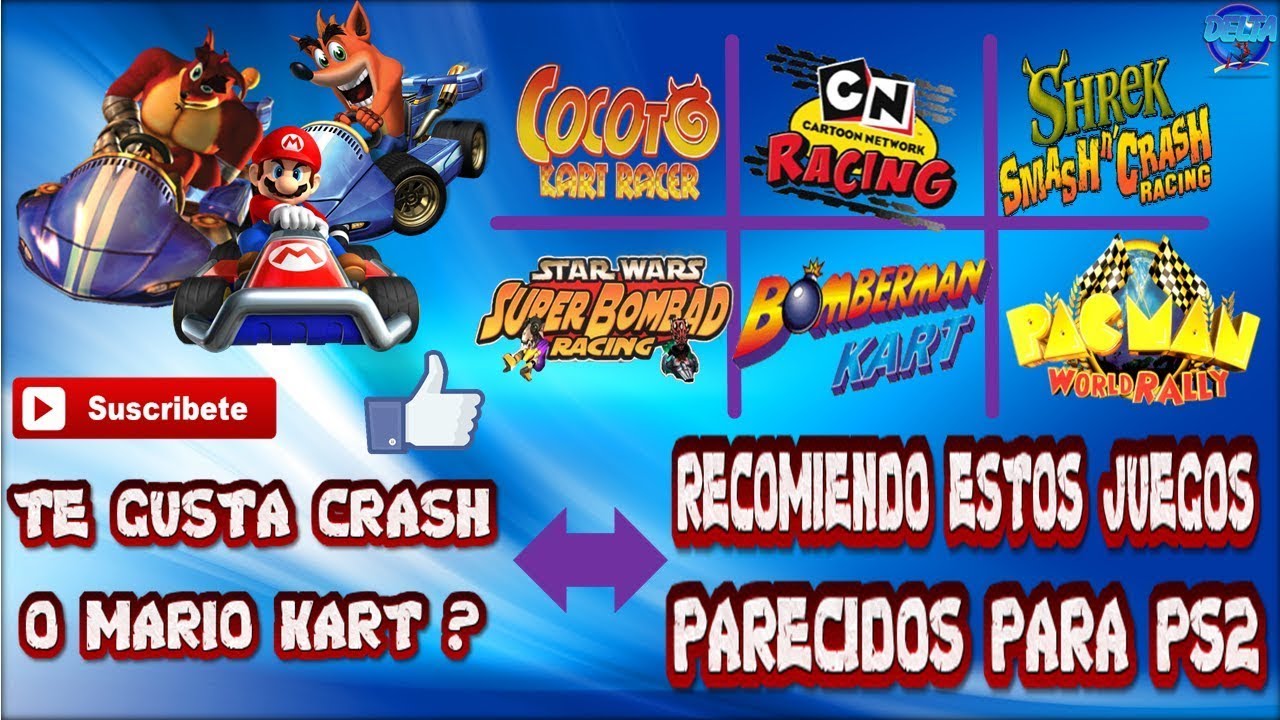 JUEGOS PARECIDOS A CRASH KART EN  LA PS2