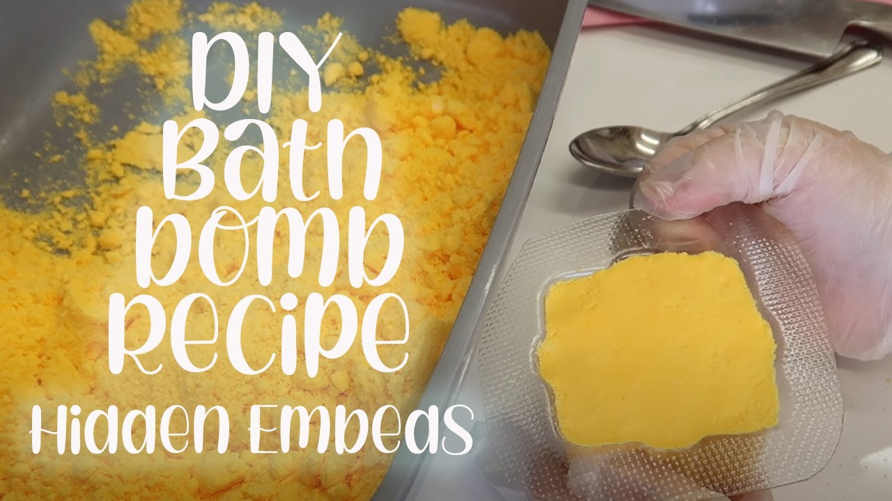DIY How To Make Gift Parcel Bath Bombs