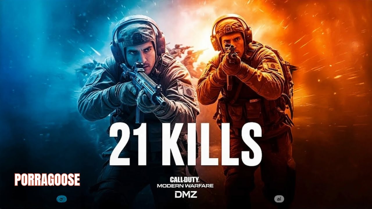 21 Kills in 19 Minutes at Vondel University MASSACRE DMZ Squad Wipe