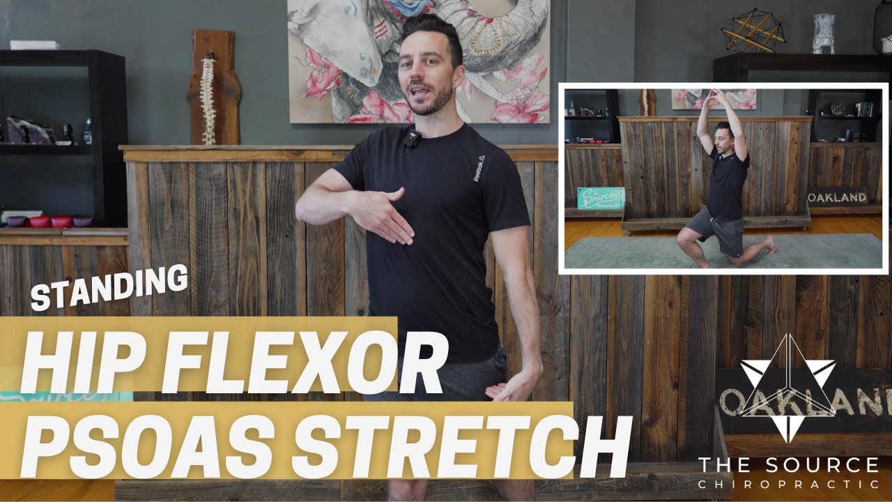 Standing Hip Flexor Psoas Stretch (Advanced)