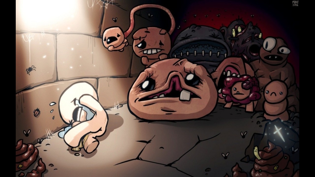 binding my isaac (with loud compooper fan)