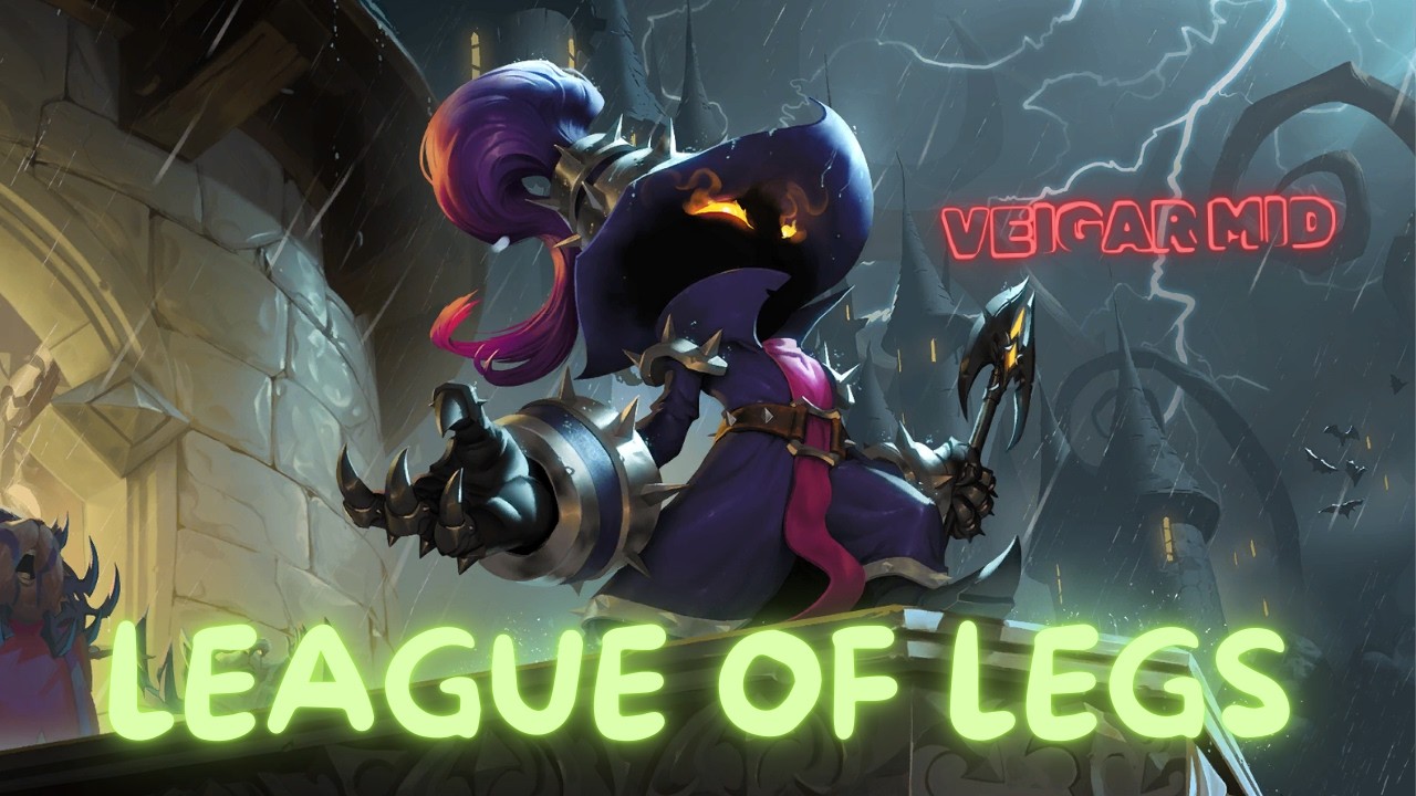 Destroying noobs with Veigar | League of legends is easy for Dota players | Valheim/dota later