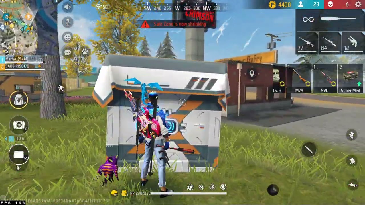 i9 13gen Nvidea RTX 4090 32 gb DDR 5 [freefire] gameplay 250+fps [max setting]