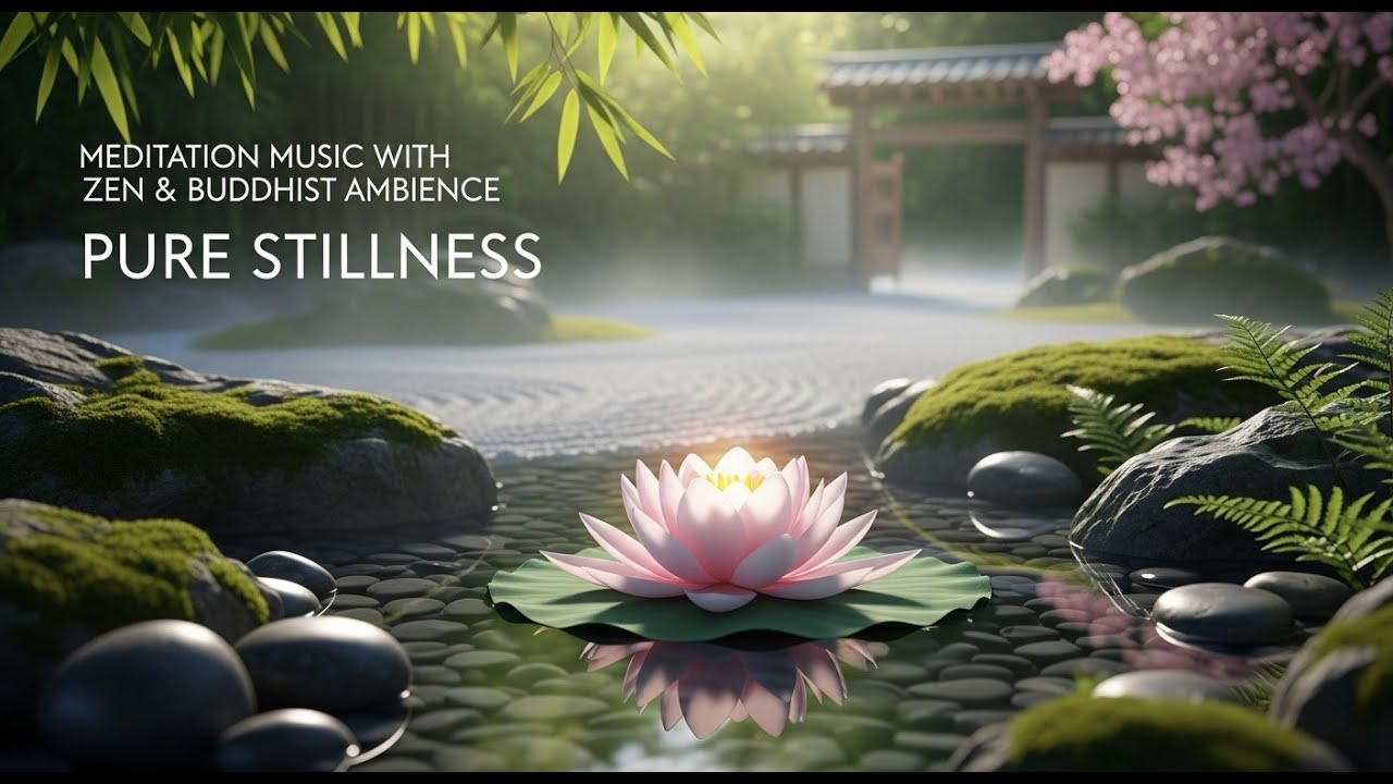 Meditation Music with Zen & Buddhist Ambience | Pure Stillness