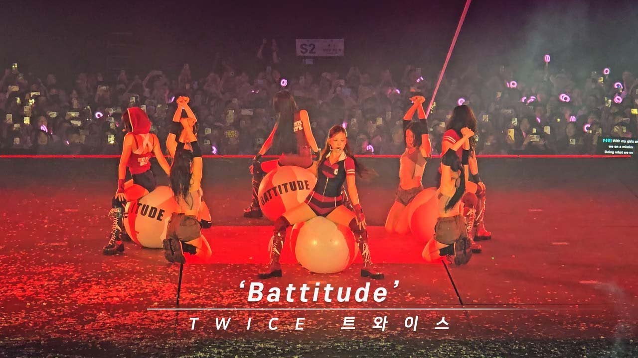 250719 TWICE(트와이스) ' battitude' / This is for world tour fancam 4K