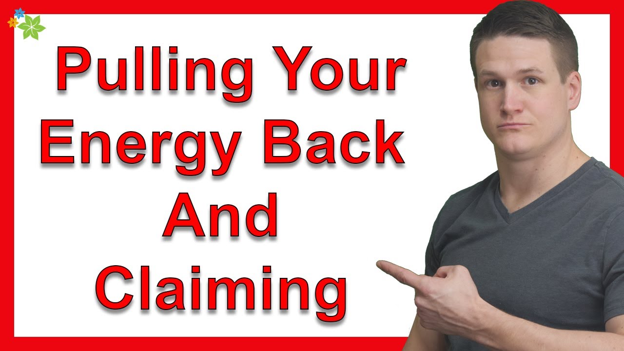 Does Leaning Back Also Include Pulling Your Energy Back And Claiming Your Space?